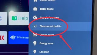 Fix Chromecast Built-in Option Not Showing Problem Solve in Realme Smart Android Tv 2023