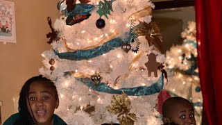 Vlogmas Day: 18 | Decorate our Christmas tree 🎄with us