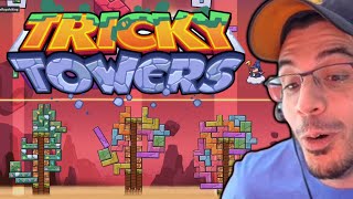 TETRIS WITH A TWIST! (Tricky Towers w/ Friends)