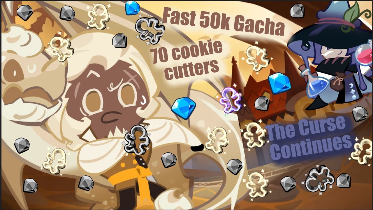 Fast 50k Cookie Gacha [Royal Margarine Cookie: Cookie Run Kingdom ...