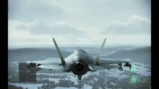 Ace Combat Assault Horizon - F-35 gameplay 60fps [HD]