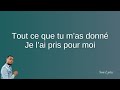 barth pour toi paroles lyrics