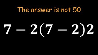 This Simple Math Problem Confuses Millions | The Answer Is NOT 50