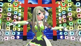 【MMD／バトルガール】 常磐くるみで極楽浄土