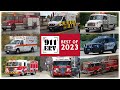 Fire Trucks, Police Cars, and Ambulances Responding Compilation - Best of 2023 (134 Departments)