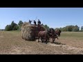 Putting up Loose Hay with Horses