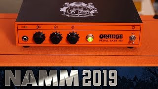 The Orange Pedal Baby 100 - A compact 100w Amp Just For Your Pedals