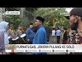 pesawat tni au bawa presiden ke 7 ri jokowi u0026 iriana tiba di solo warga antusias sambut