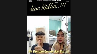 Ridho live pk Dengan Cewek Bar Bar... ||Salam Sobat ngarit Nusantara.