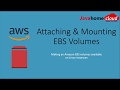 AWS Mounting EBS Volumes | AWS tutorial |  EBS Tutorial | Java Home Cloud