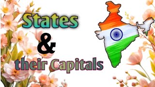 States and Capitals || Indian States and their Capitals 2025 || How many #statesandcapitals #gk