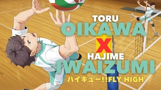 BEST COMBO OIKAWA X IWAIZUMI - ハイキュー!!FLY HIGH GAME