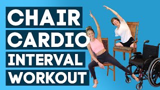 Chair Cardio Workout with Triple Amputee | Seated Workouts for Injury or Disability