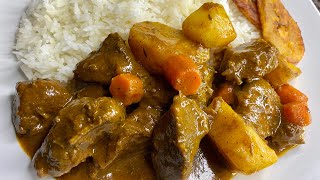 JAMAICAN STYLE CURRY BEEF🇯🇲 EASY & DELICIOUS RECIPE