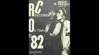 RC SUCCESSION ON TOUR 1982 HAKODATE