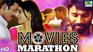 Dhanush (HD) New Hindi Dubbed Movies 2020 | Movies Marathon | Paap Ki Kamai, Power Paandi