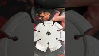 Crack Chaser Cutting Blade - Attaching to a Angle Grinder. Perfect to widen your concrete cracks!!