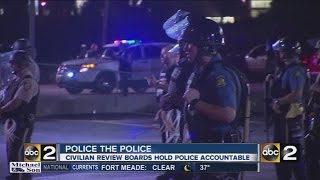 Civilian review boards hold police accountable