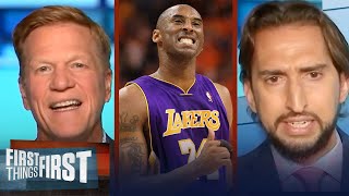 Nick ranks Kobe Bryant 6th on his Top 50 Players of the Last 50 Years | NBA | FIRST THINGS FIRST