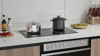 Enjoy karinear 24 Inch 2 Burners Electric Ceramic Cooktop