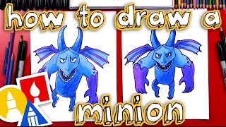 How To Draw Clash Royale Minion