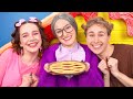 one colored house challenge bubble gum vs granny pie vs chocolate by multi do smile