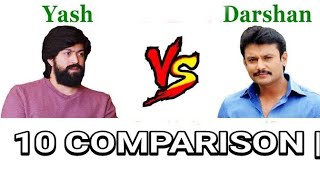 Yash vs Darshan 2020... 10 comparison  |