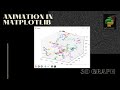 3D graph animation | matplotlib  | python