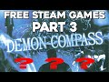 Exploring Random FREE Steam Games Part 3 - Demon Compass