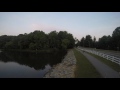 an evening on allen pond