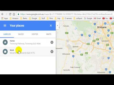 How to change home and work address in Google maps How to change home and work address in Google maps