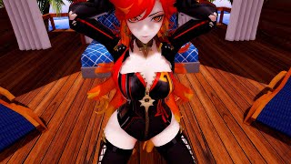 【MMD】Genshin Impact [Thicc]  Mavuika - Shaking Dance【4K】