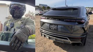 Sovereign Citizen Demands ONE TRILLION DOLLARS When Deputies Arrest Him \u0026 Impound His LAMBORGHINI