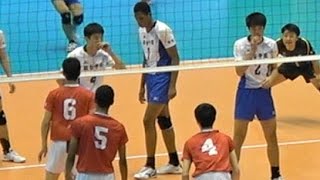 駿台学園 vs 習志野 春高バレー2017準決勝 4セット目 Japan volleyball