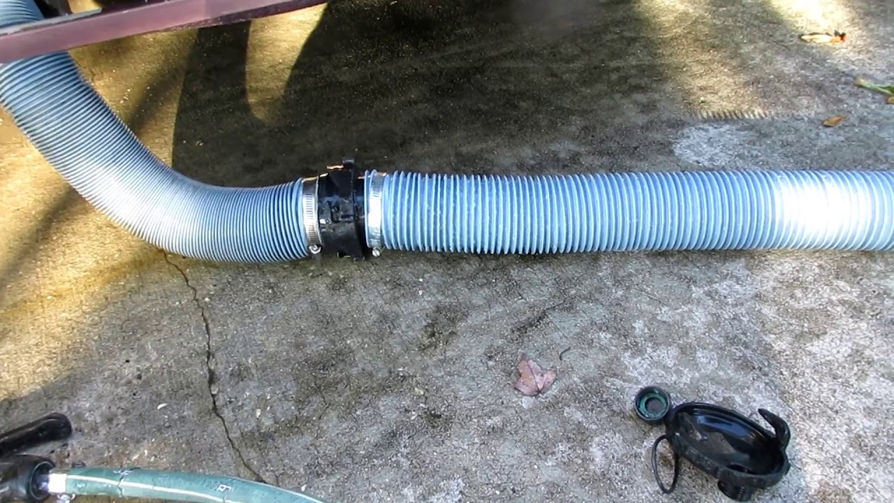 Dumping Your Holding Tanks At Home Youtube