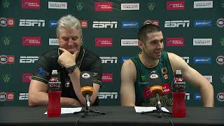 Scott Roth and Fabijan Krslovic press conference | New Zealand Breakers Round 17 NBL25