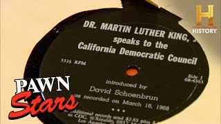 Pawn Stars: RARE Martin Luther King Jr Record from Before Assassination (Season 3)