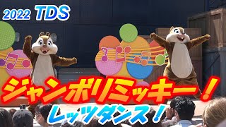 2022 TDS ジャンボリミッキー！レッツダンス！ チップとデールを中心に撮影　Jamboree Mickey！Let's Dance！