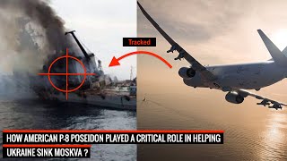 U.S. hand in #Moskva sinking - P8 Poseidon shared its location with #Ukraine !