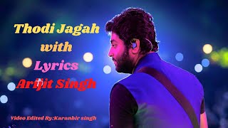 Thodi Jagah De De Mujhe Full Song With Lyrics Arijit Singh | Marjaavan | Sidharth M | Tara S