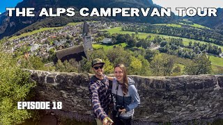 Exploring Gutenberg Castle \u0026 Hiking Malbun (Part 1) (Ep18) The Alps Campervan Tour | Liechtenstein🇱🇮