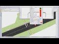 civil designer faq crossing services displaying crossing services on a road cross section