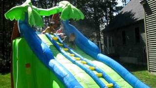 BounceHousesNow.com Tropical Wave Water Slide by Kidwise {J. Leigh Designz Review}