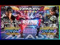 TEKKEN 8 Replays Stars - JIN ( Tekken God Supreme ) VS LARS ( Tekken God Supreme ) High Level