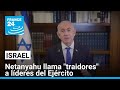 Primer ministro israelí Benjamin Netanyahu acusa de 