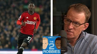 Kobbie Mainoo was 'pretty special' for Man United v. Everton | The 2 Robbies Podcast | NBC Sports