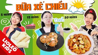 BỮA XẾ CHIỀU 5 phút vs 15 phút vs 50 phút: Cuộc chiến của những loại bánh \