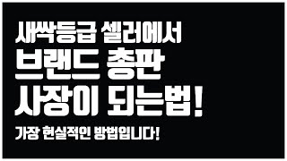 해외구매대행 초보셀러가 순수익 월 1000만원 버는 과정 (Feat. 브랜드 총판 사장되는법)