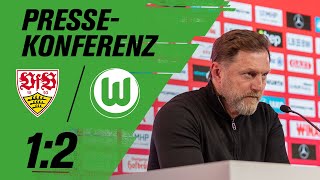 PK nach Stuttgart | Pressekonferenz | VFB Stuttgart - VfL Wolfsburg