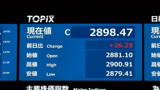 ＴＯＰＩＸ、最高値　日経平均も、収益改善期待　市場全体へ株高波及